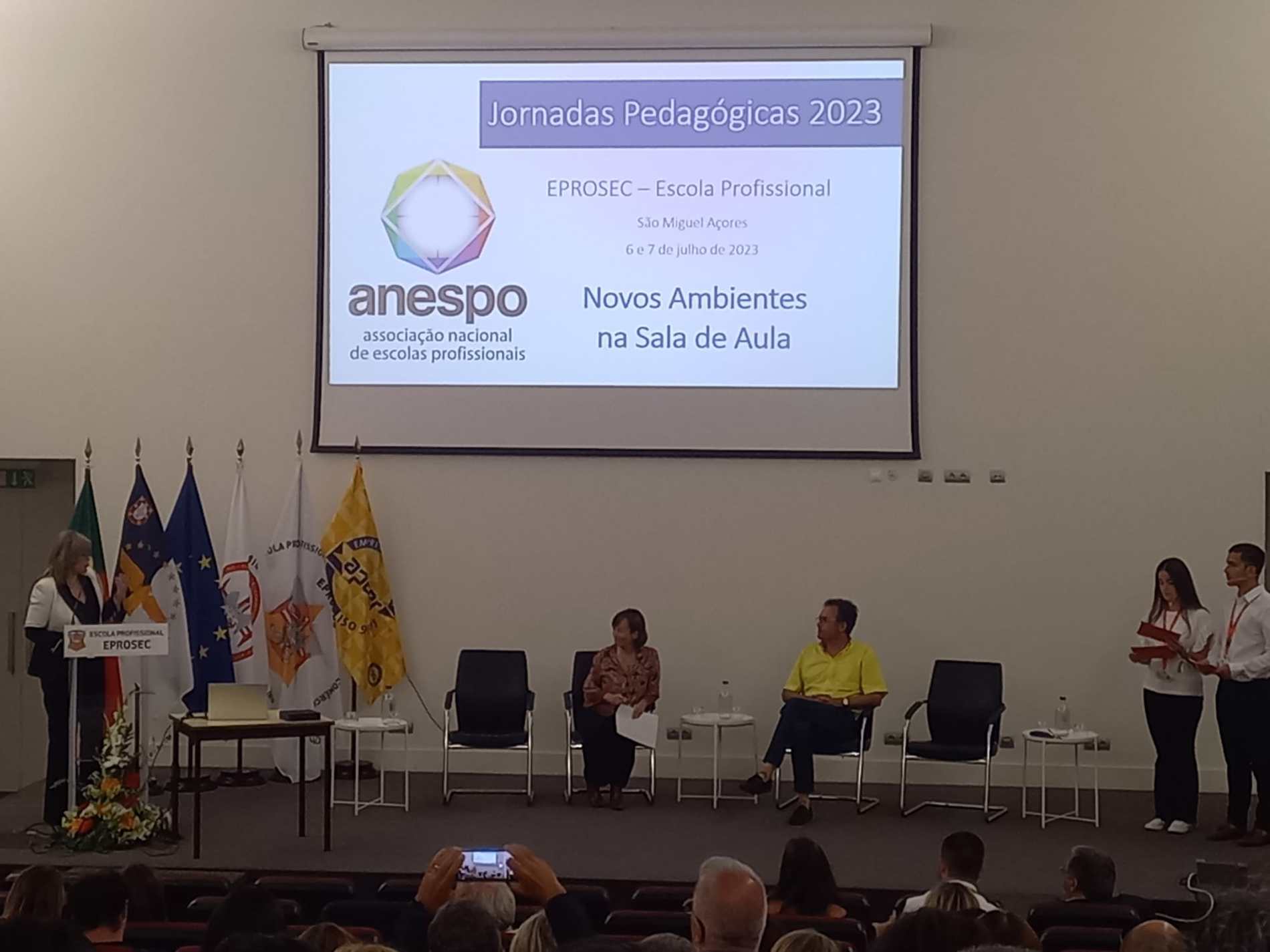 Epsm Arep EPSM participou nas jornadas Pedagógicas da ANESPO - EPSM - Escola ...