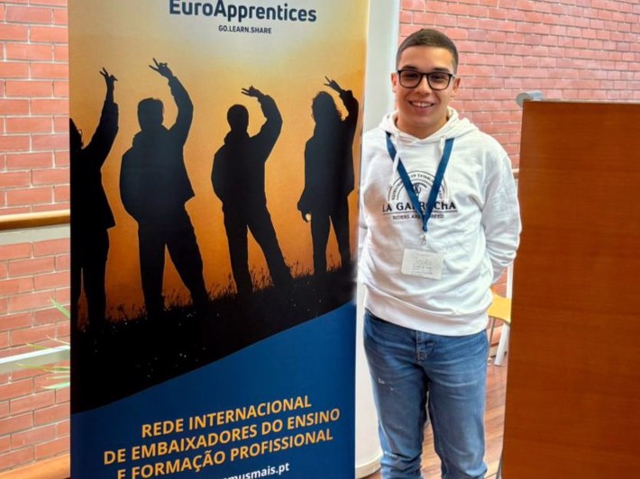Aluno da EPSM selecionado para Rede Euroapprentices