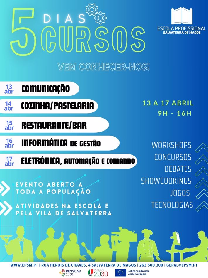EPSM dinamiza "5 Dias, 5 Cursos" 