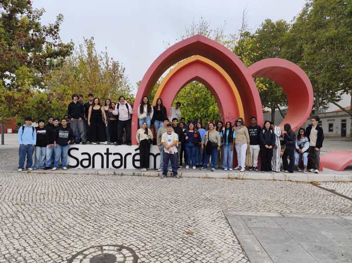 Alunos de Restauração visitam Santarém 